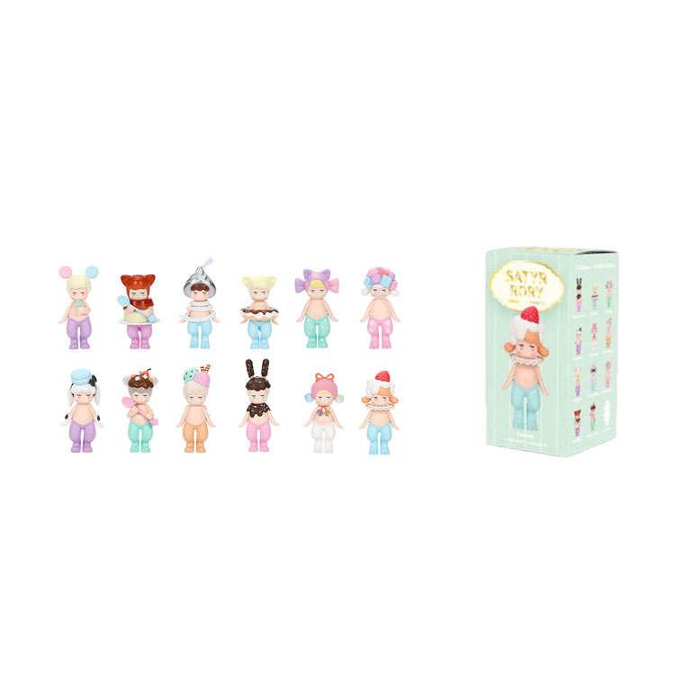 POP MART Pansum Satyr Rory Loli Desserts Collection Mystery Boxes Single Mystery Box/Whole Box 12 Pcs