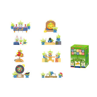 POP MART Alien Party Gaming Collection Mystery Boxes Single Mystery Box/Full Box 8 Pcs