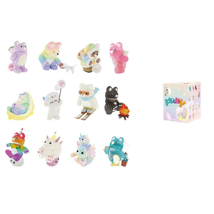 POP MART INSTINCTOY Yamazaki, Muki's Dreamy Life Collection Mystery Boxes Single Mystery Box/Whole Box 12 Pcs