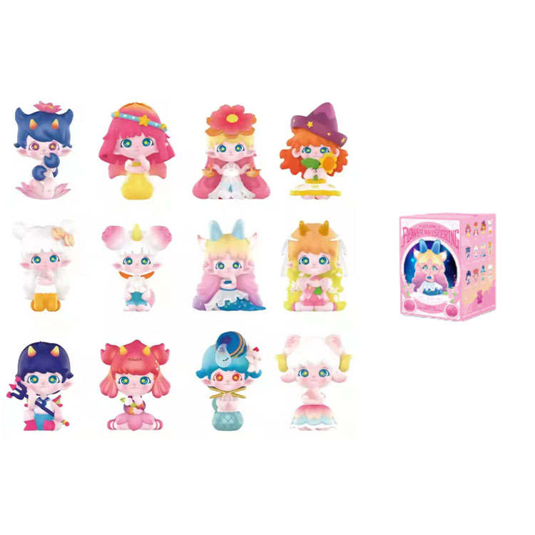 POP MART POP MART Zoe Flower Language Constellation Collection Mystery Boxes Single Mystery Box/Whole Box 12 Pcs