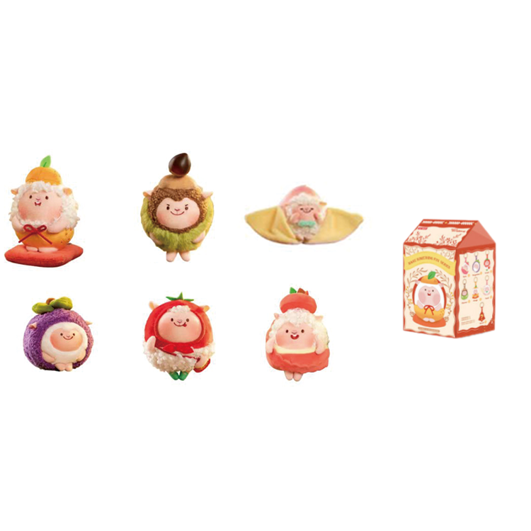 POP MART Flying DongDong Sheep A Little Bit X Collection Fun Mystery Boxes Single Mystery Box/Full Box 6 Pcs