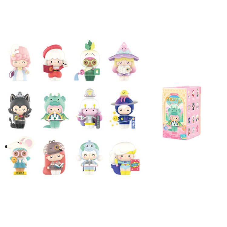 POP MART Whisper Doll Book Club Collection Mystery Boxes Single Mystery Box/Whole Box 12 Pcs