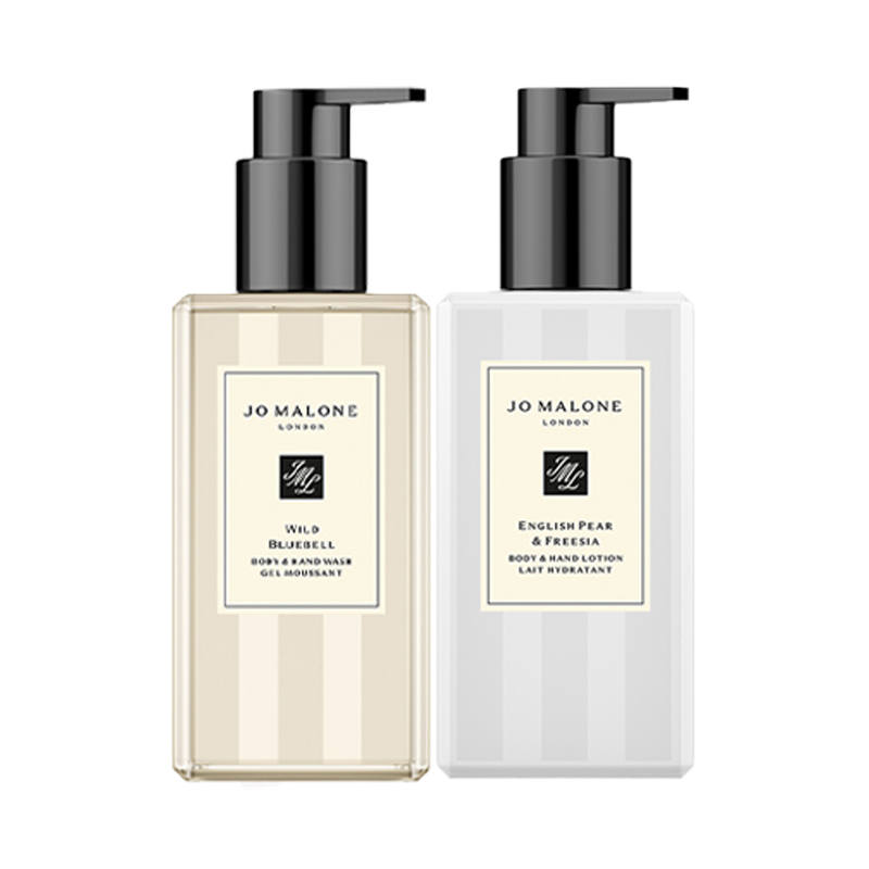 Jo Malone London Luxurious Skin Care Kit, Freesia Bluebell Cleansing Soothing Moisturizing