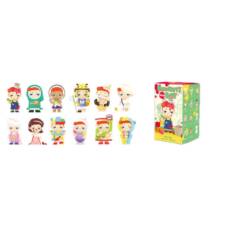 POP MART MIGO.mido MIGO Naughty Bear Collection Mystery Boxes Single Mystery Box/Whole Box 12 Pcs