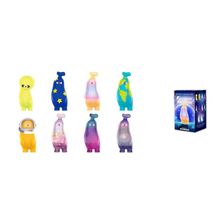 POP MART FLABJACKS Banana Boo Surprise Universe Collection Mystery Boxes Single Mystery Box/Full Box 8 Pcs