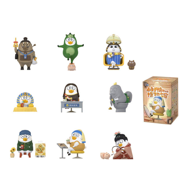 POP MART Duckyo Irreverent Museum Collection Mystery Boxes Single Mystery Box/Full Box 9 Pcs