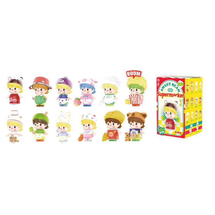 POP MART POP MART Grocery Collection First Generation Mystery Boxes Single Mystery Box/Whole Box 12 Pcs