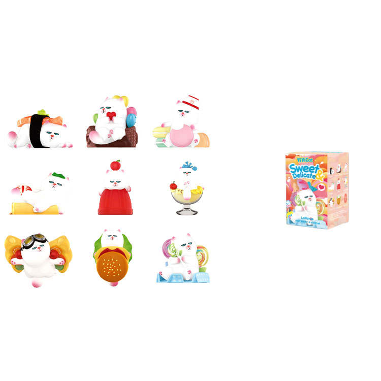 POP MART POP MART VIVICAT Mystery Boxes Single Mystery Box/Full Box 9 Pcs
