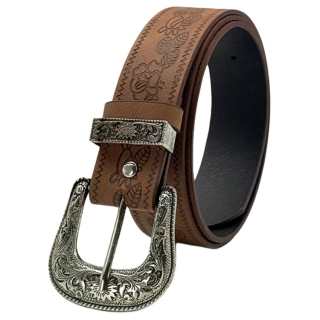 JEANSWEST PU Artificial Leather Belts Unisex 3.8cm