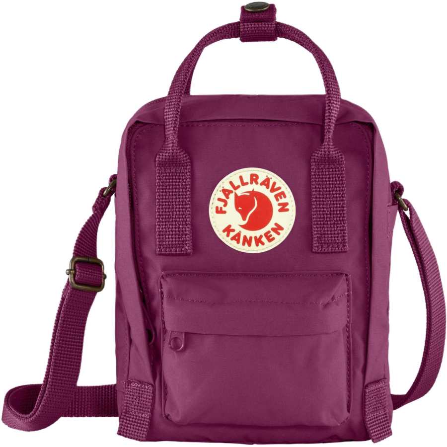 Fjallraven Kanken 2.5L Storage Bag, Portable Crossbody Bag, Shoulder Bag, Outdoor Bag Nylon Royal Purple Unisex