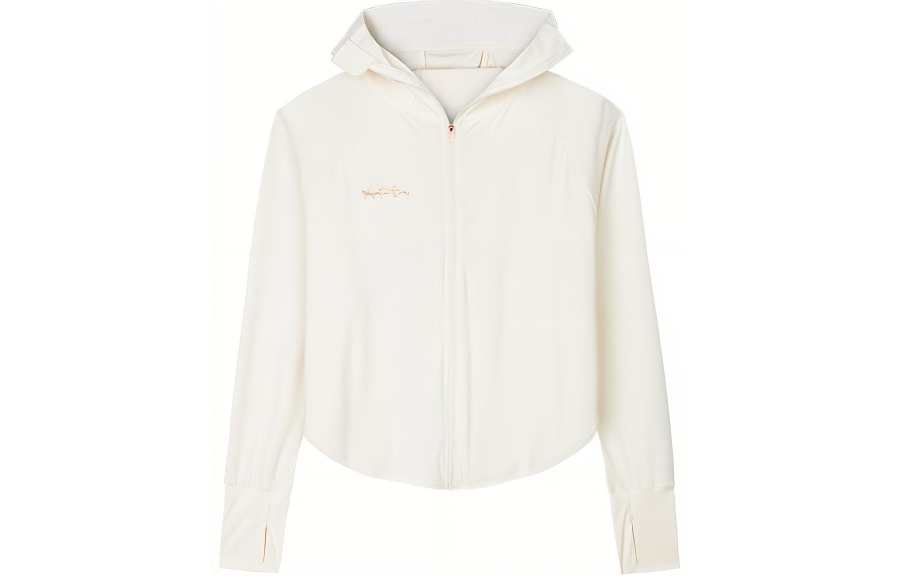 Anta Variety Training Collection UV Protection Sun Protection Clothing Women's Corn White