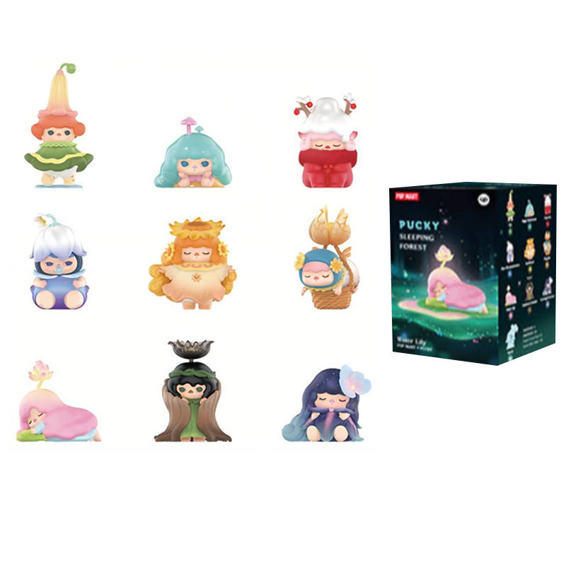 POP MART POP MART Pucky Elf Mystery Boxes Single Mystery Box/Full Box 9 Pcs