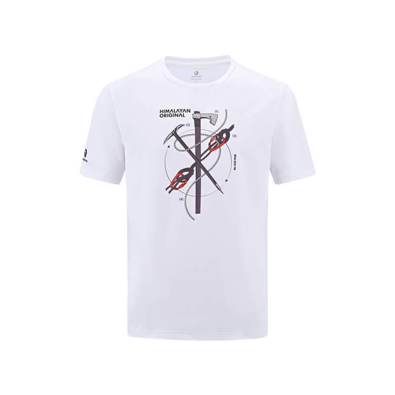 BLACK YAK DESIGNED BY MOUNTAINEERS T Shirt Asian Version Unisex