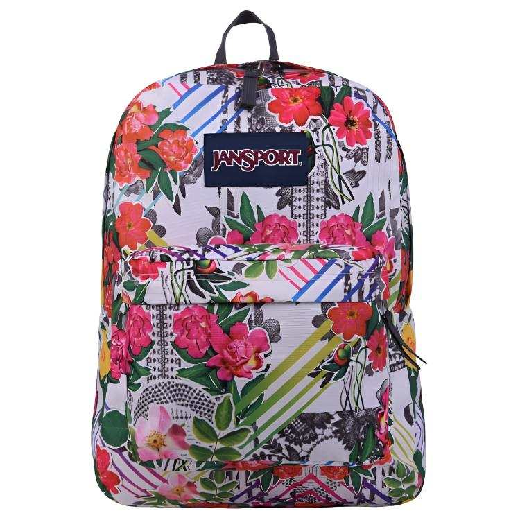 JanSport JanSport Polyester Backpack Medium Unisex Multicolor