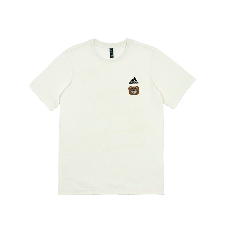 Adidas Adidas T Shirts Unisex White Crew Neck Moderate Straight Fit