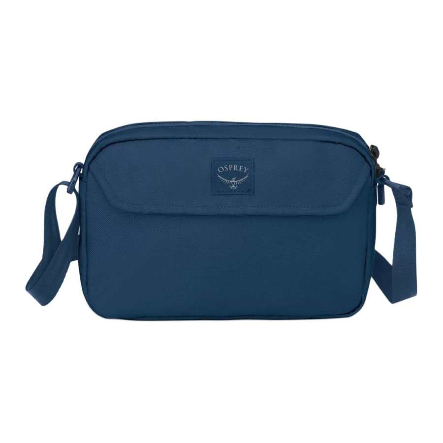 OSPREY Recycled Polyester Crossbody Bags Unisex Antique Blue