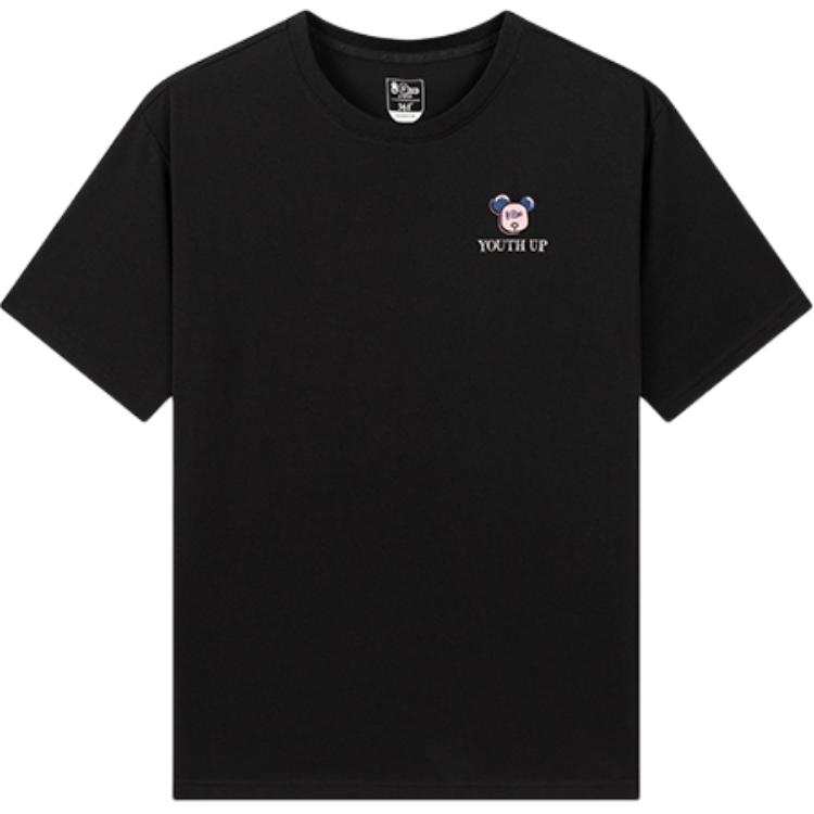 361° T Shirts Women's Super Black Crew Neck Thin Straight Fit