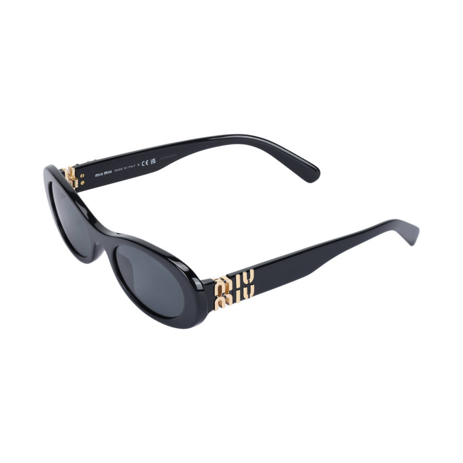 MIU MIU Miu Miu Miu Glimpse oval-frame sunglasses