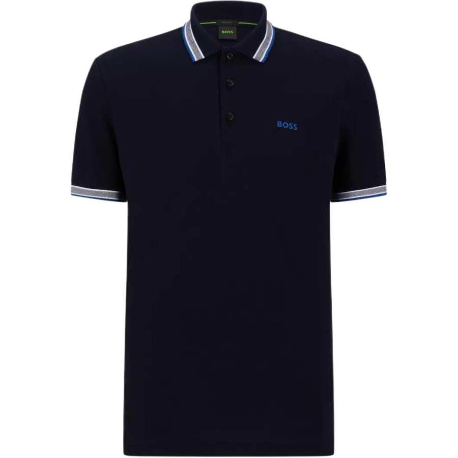 Hugo Boss Paddy logo-print polo shirt