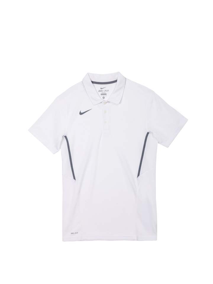 Nike Nike Knitwear Men's White/White/Black Lapel Thin Other