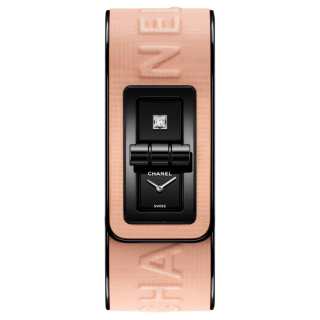 CHANEL CODE COCO Wrist Watches Quartz Movement Cow Leather Strap 39.3mm Black Dial Women's Watch 30m Water Resistant
