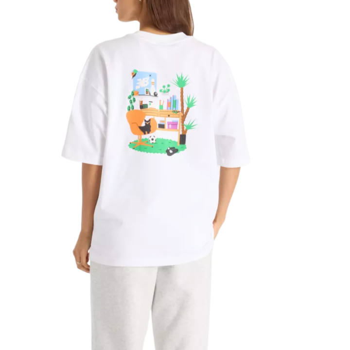 New Balance New Balance T Shirts Women's White Crew Neck