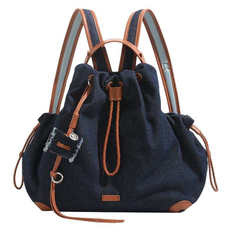 PAYOT PAYOT Canvas With Synthetic Leather Backpack Regular Unisex Multicolor