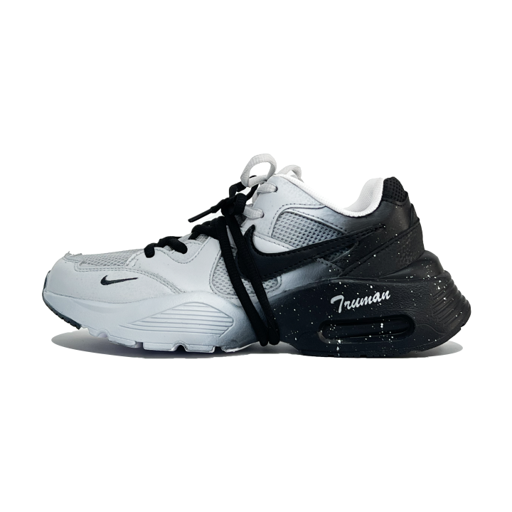 Nike Nike Air Max Fusion Low top Running Shoes Unisex Black Gray