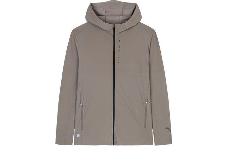 Anta Variety Training Collection Trench Coat Men's Magnificent Gray