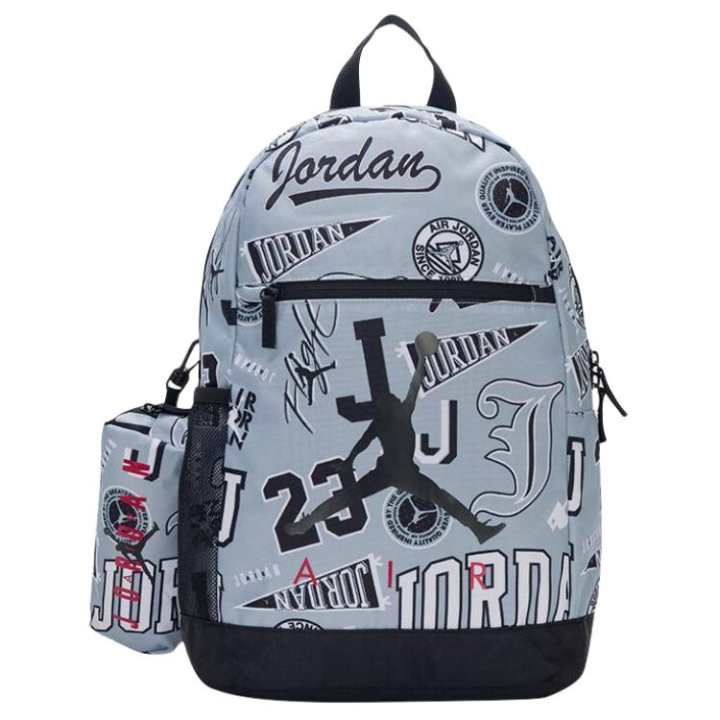 Jordan Jordan Polyester Backpack Medium Unisex Blue & Black