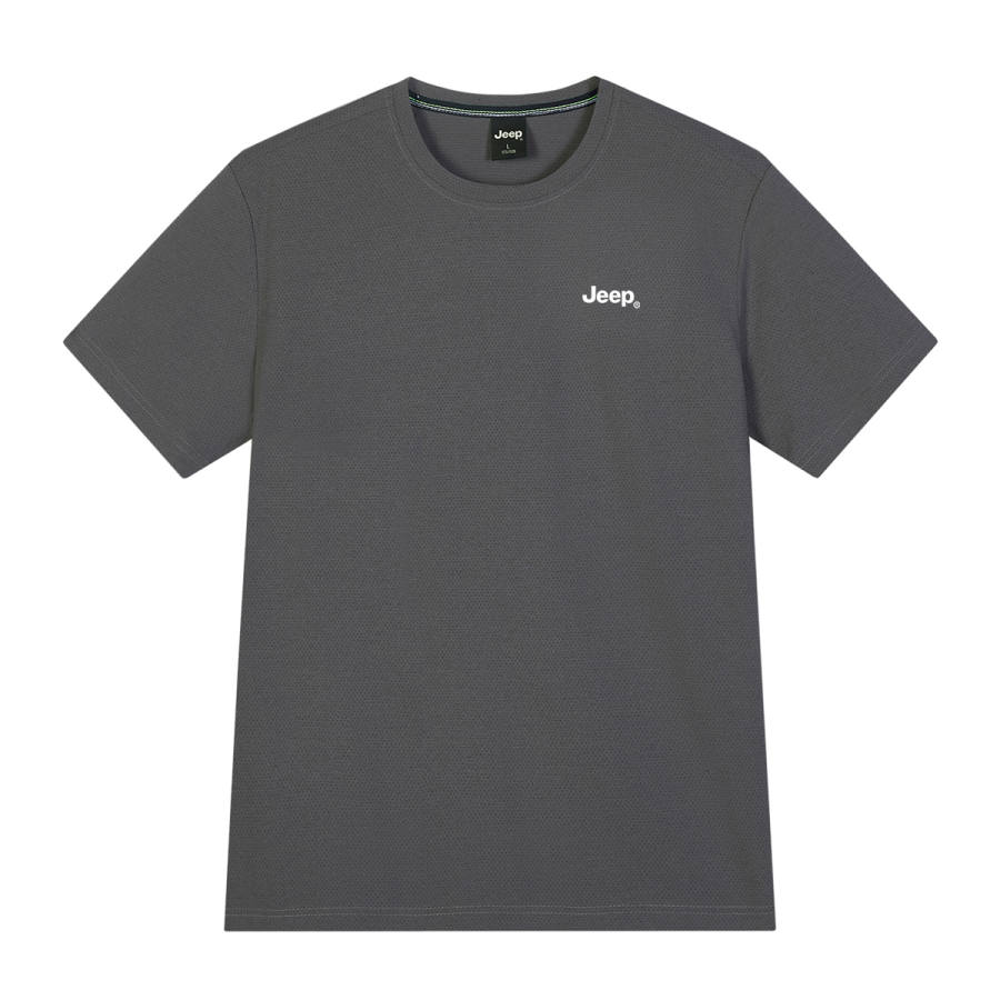 Jeep T Shirts Unisex Crew Neck Moderate Straight Fit