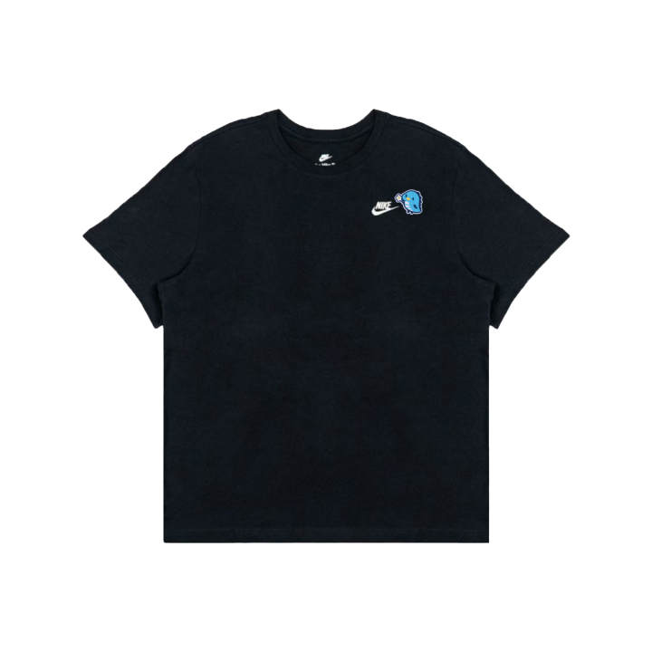 Nike Nike Swoosh T Shirts Men's Black Crew Neck Moderate