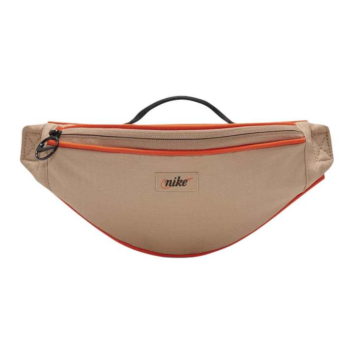 Nike Nike Polyester Fanny Pack Small Women's Hemp & Orange & Black