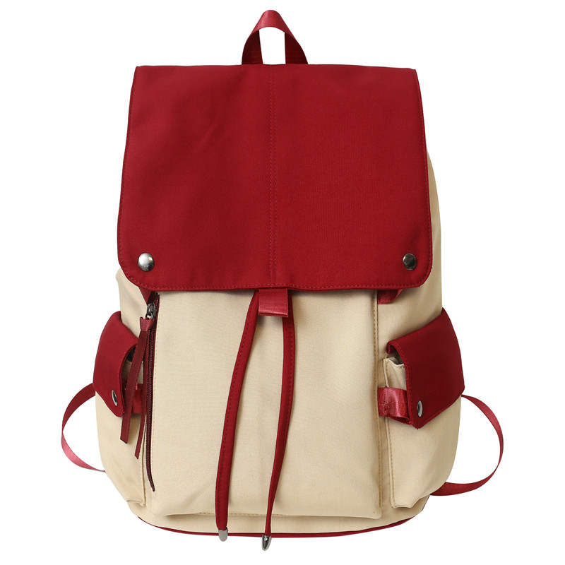 SWIMADE SWIMADE Nylon Computer Backpack Regular Unisex Red/Green/Blue/Black