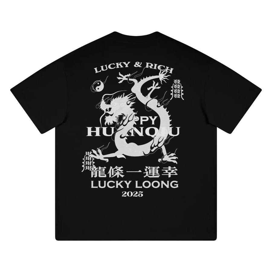 HUANQIU T Shirts Unisex Crew Neck Moderate Heavyweight