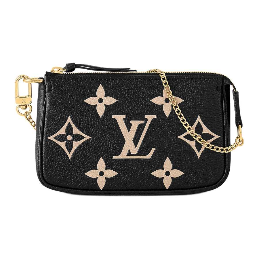 LOUIS VUITTON LOUIS VUITTON Pochette Mini Accessoires Black/Beige