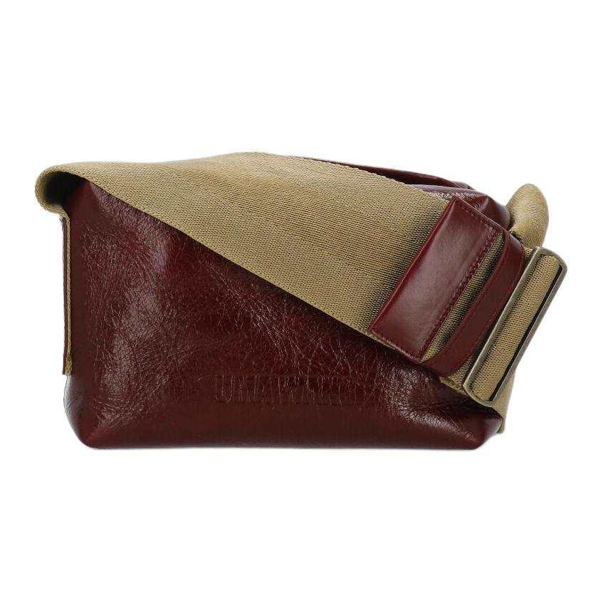 UMA WANG Cow Leather Crossbody Bags Women's Red