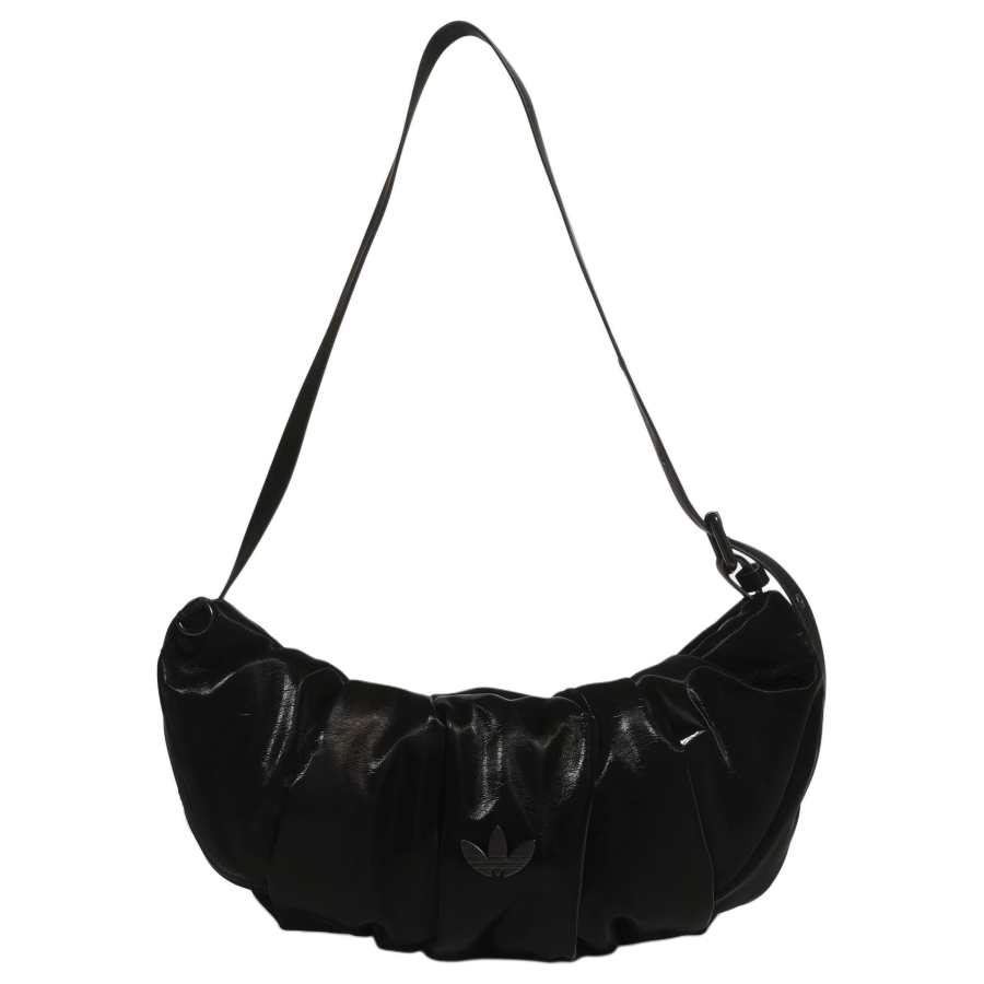 Adidas Originals Pu Cloud Bag, Croissant Bag, Shoulder Bag Small Women's Black