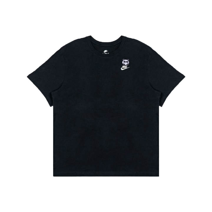 Nike Nike T Shirts Men's Black Crew Neck Moderate Straight Fit