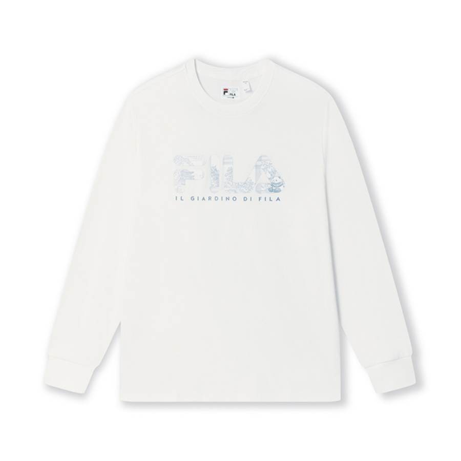 FILA Heritage T Shirt Men's Cloud White