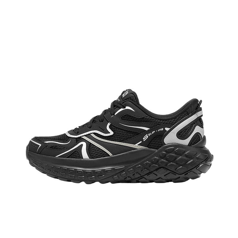 Skechers Monster Abrasion Resistant Low top Chunky Sneakers Men's Black