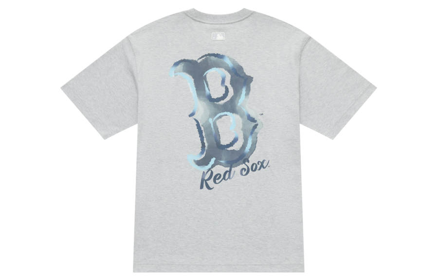 MLB MLB Basic Collection Basic Boston Red Sox FW25 T Shirt Unisex Standard Heather Gray