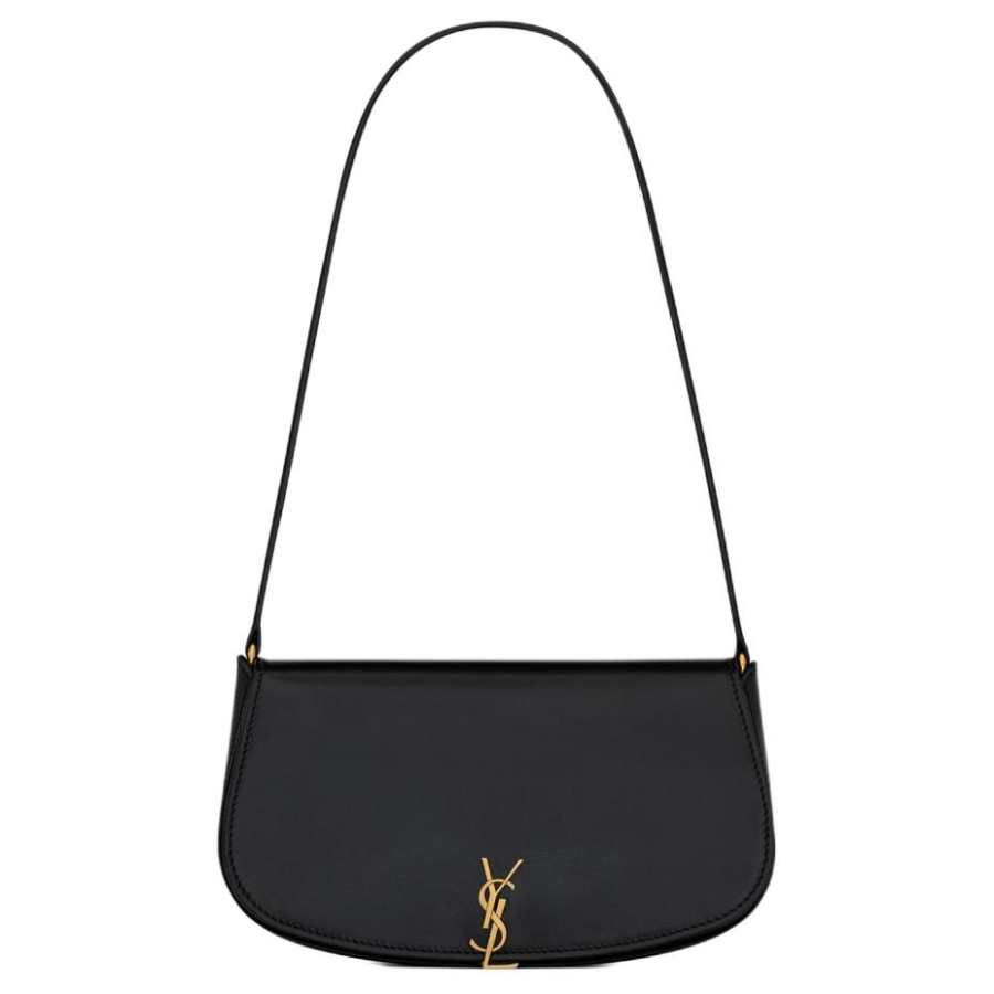 SAINT LAURENT Cow Leather Handbag, Shoulder Bag Mini Women's Black