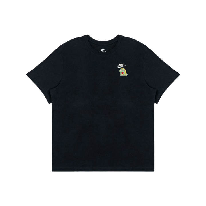 Nike Nike Swoosh T Shirts Men's Black Crew Neck Moderate