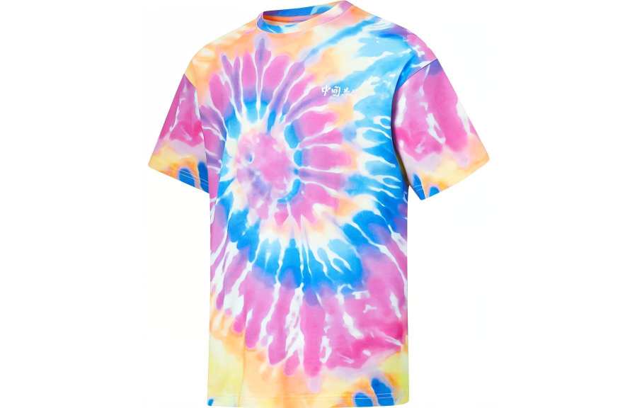 Li-Ning Li Ning T Shirt Unisex Whirlwind Multicolor