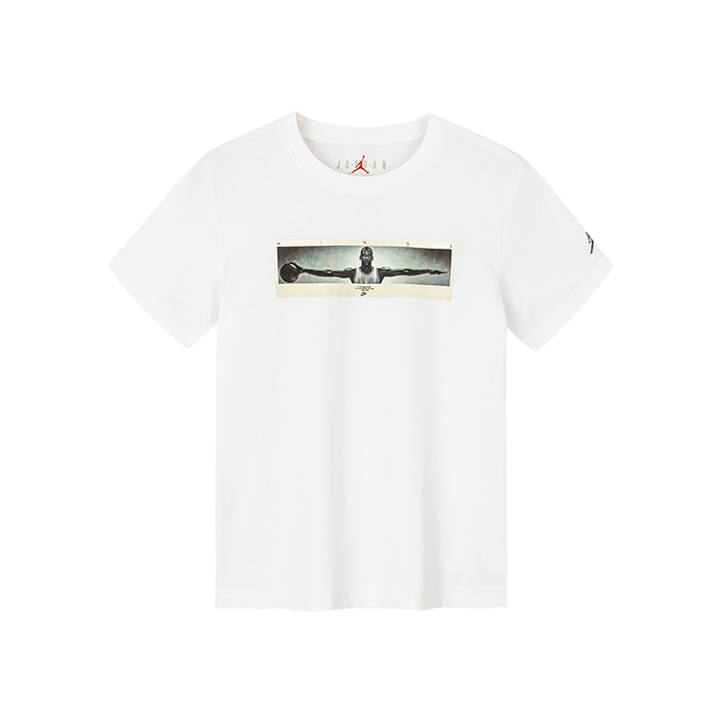 Jordan Jordan Grade School T Shirts Crew Neck Moderate