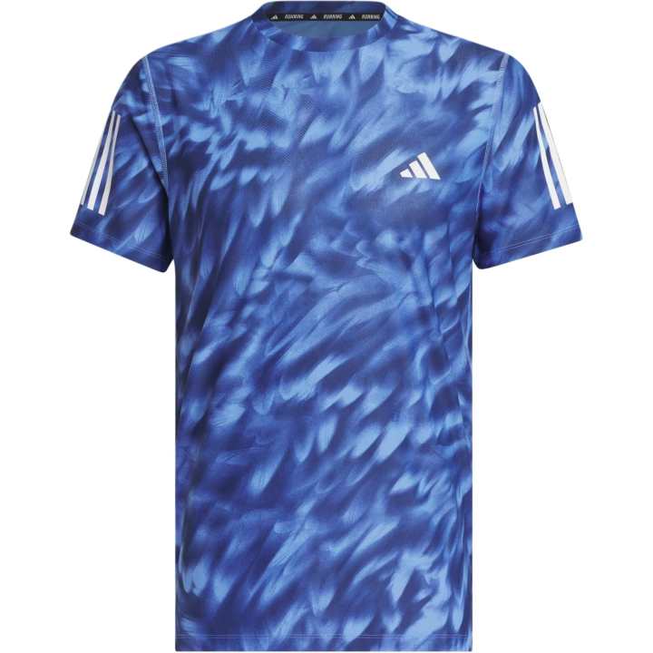Adidas Adidas Free Shipping With AdiClub Own The Run Allover Print Tee