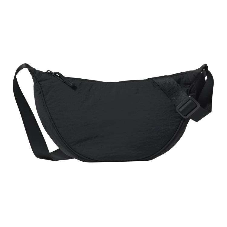 UNIQLO Polyamide Dumpling Bag Shoulder Bag Women's Black
