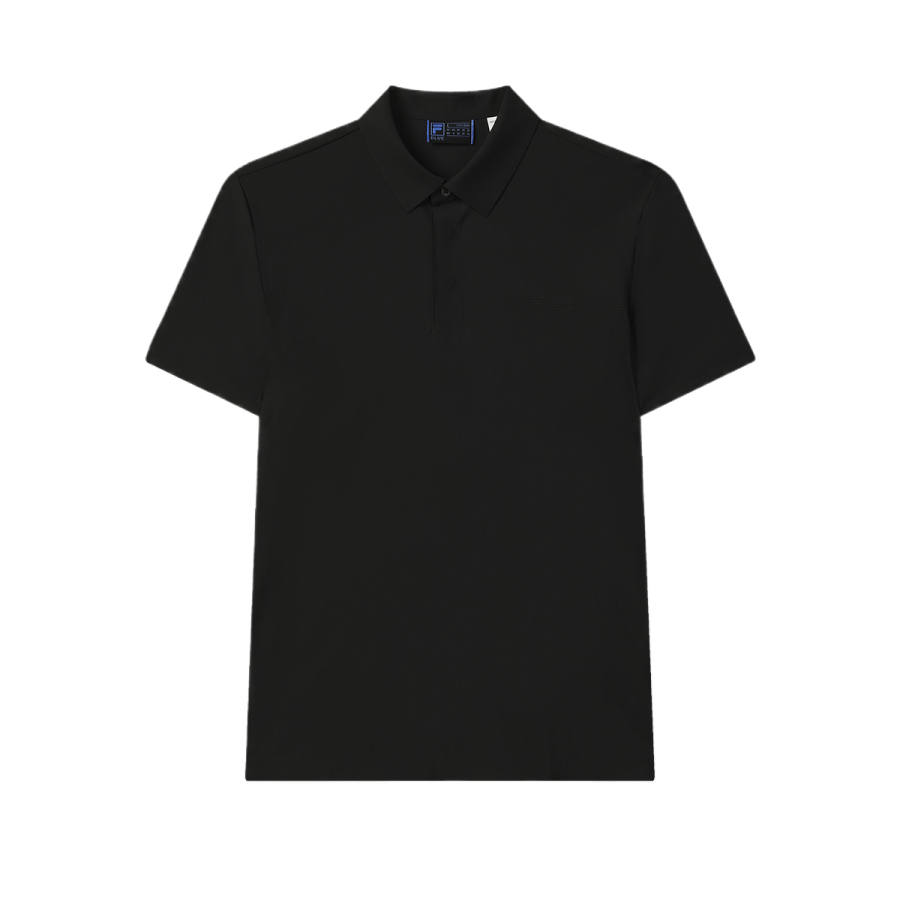 FILA Polo Shirts Men's Black Moderate