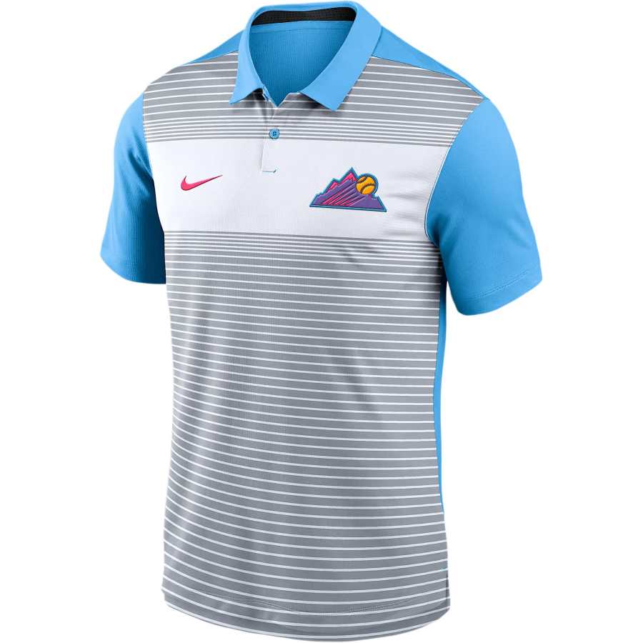 Nike Nike x KELUOLADUOLUOJIDUI Polo Shirt Men's Blue